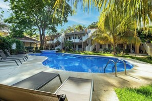 Pool - Sunset Rooftop Oasis | 2BR Condo | Steps to Beach (Playa del Coco)