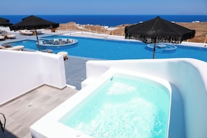 Deluxe Suite, Sea View | View from room - Gold Diamond Luxury Suites (Santorini)