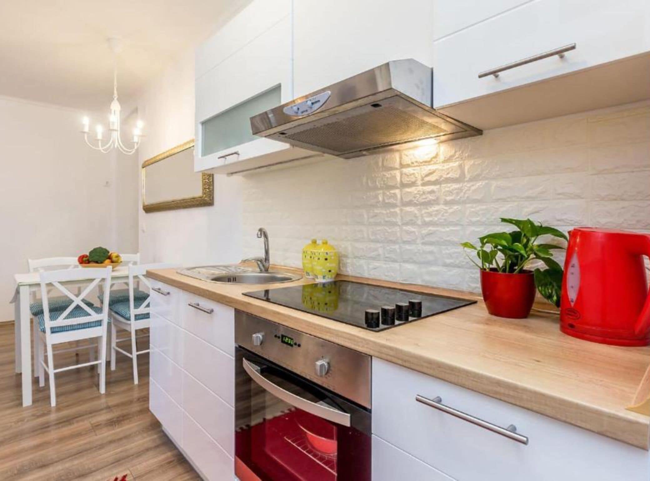 Apartment (Two Bedroom Apartment near Centar) | Private kitchen | Fridge