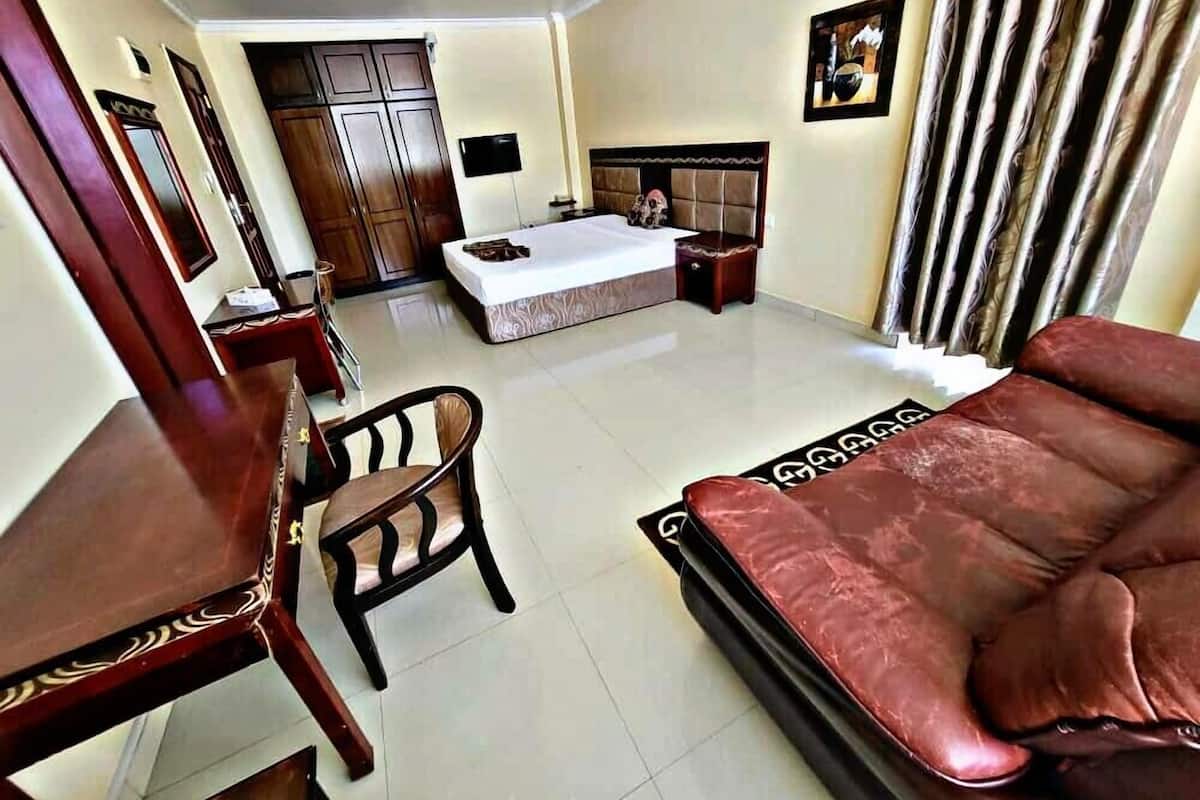 Executive Double or Twin Room, Balcony, City View | Minibar, desk, laptop workspace, blackout curtains