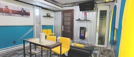 Appartement, 1 chambre, fumeur, cheminée | Intérieur