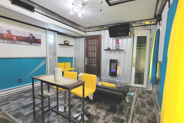 Apartment, 1 Bedroom, Smoking, Fireplace | Interior