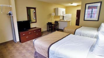 Room, 2 Double Beds, Non Smoking (Kitchen)