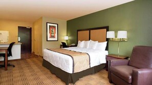 Blackout drapes, iron/ironing board, free WiFi, bed sheets