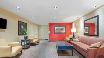 Sala de estar en el lobby