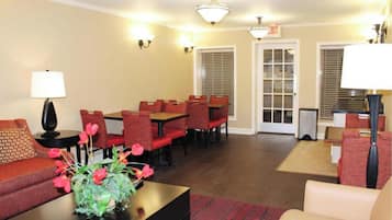Sala de estar en el lobby