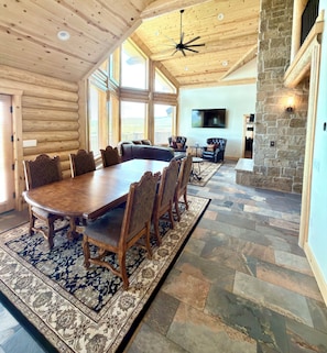 Dining - Luxury Bear Lake Cabin at Big Arm Farm - Sleeps 12 (Saint Charles)
