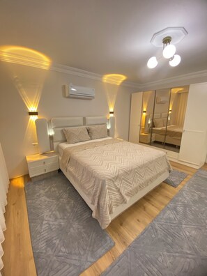 1 bedroom, iron/ironing board, free WiFi, bed sheets - Estelluzy Apart (Antalya)