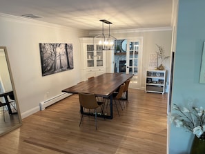 Dining - Peaceful 4BR/2.5BA Refuge Near University, Downtown, & Beach (Fairfield)