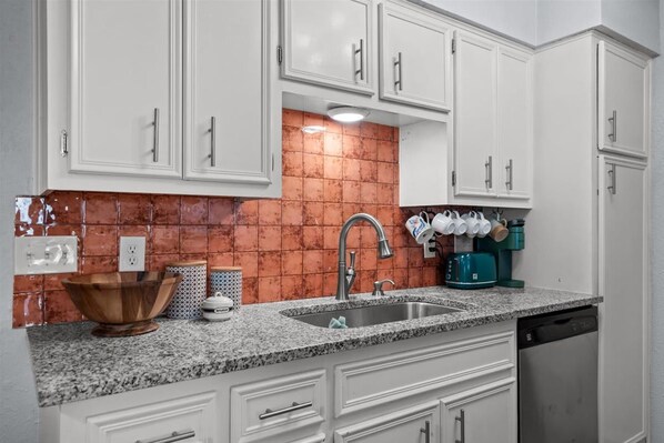 Sleek culinary setup