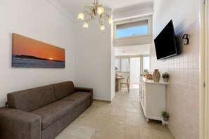 Fernseher, Kamin