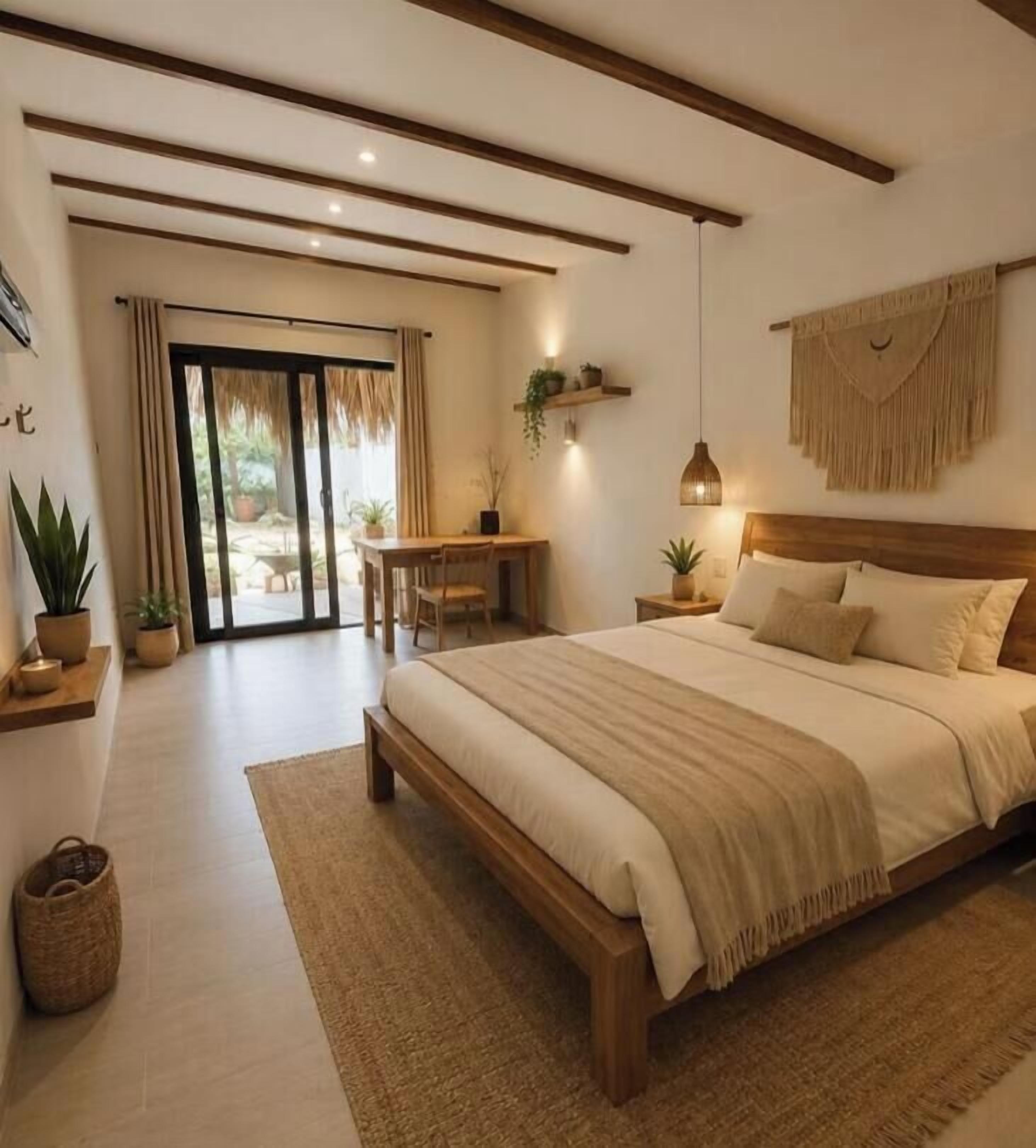 1 bedroom, in-room safe, iron/ironing board, WiFi (free)