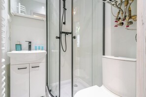 Bathroom - Gliwice Apartment with Mezzanine (Gliwice)