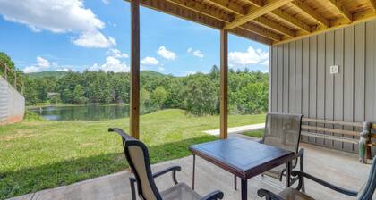 Beautiful lake side retreat in the Blue Ridge Mountains of north Georgia.
