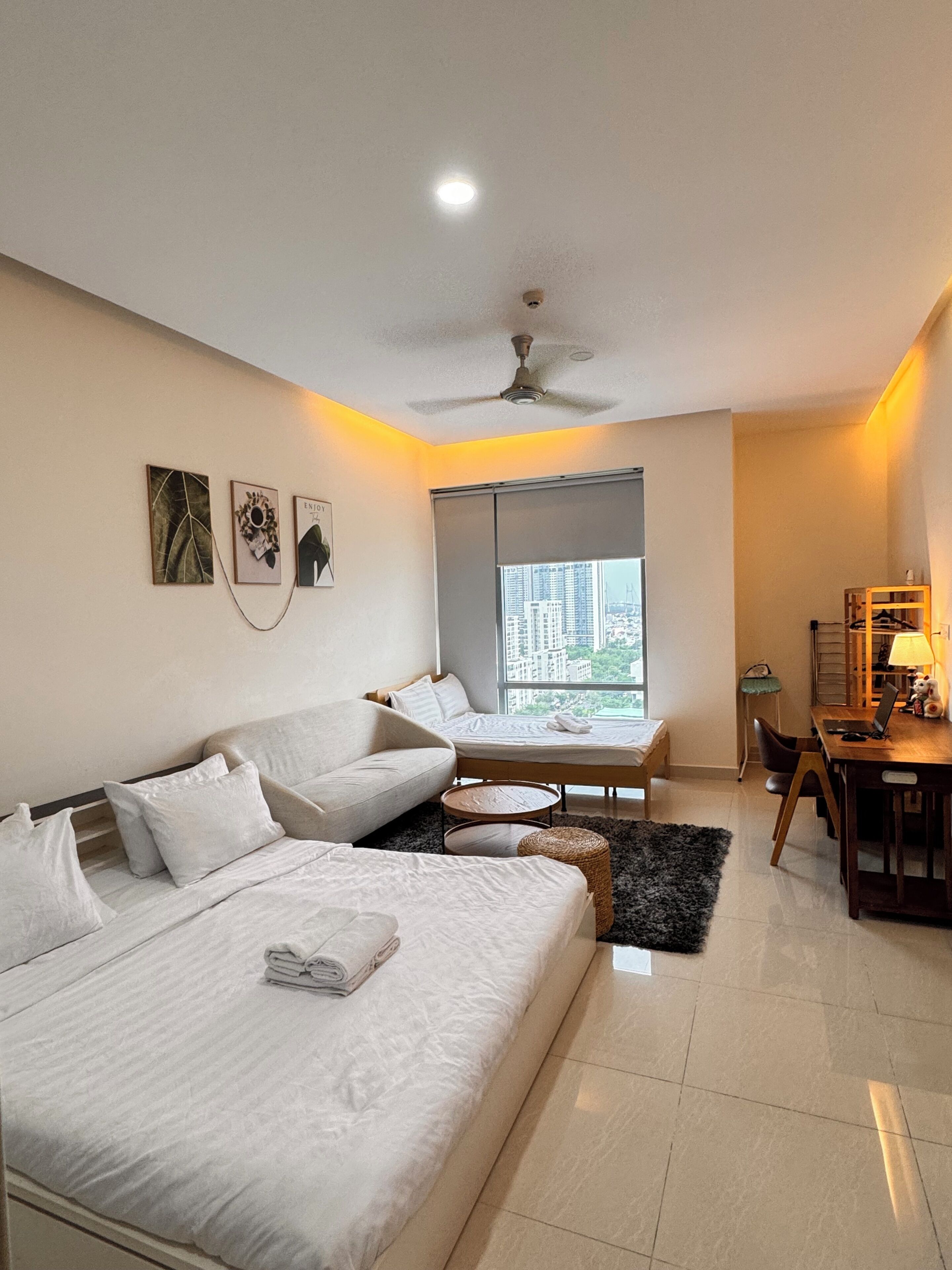 Suite Studio Confort, plusieurs lits, vue golf
