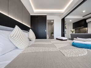 Apartment, Garden View | In-room safe, blackout curtains, iron/ironing board, free WiFi - Aristo 1BR Coastal Escape in Surin Beach (Tambon Choeng Thale)