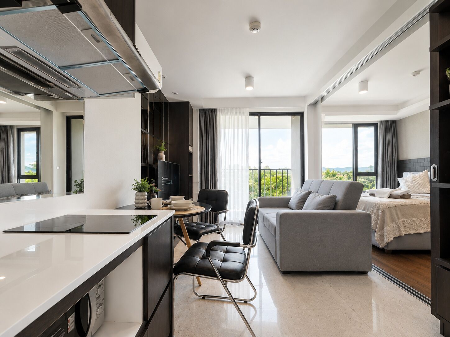 Apartament, vistes al jardí | Sala d'estar
