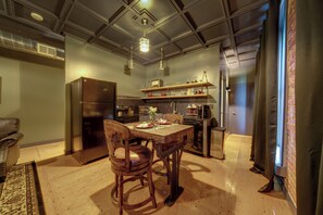 Dining - The Lounge - Vintage Loft Apartment (Sedalia)
