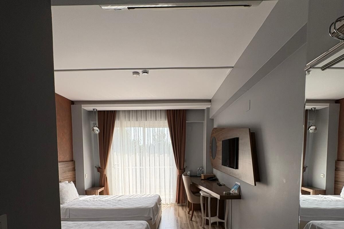 Standard Double or Twin Room, Balcony, Garden View | In-room safe, desk, blackout curtains, free WiFi