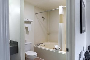 Shower, hair dryer