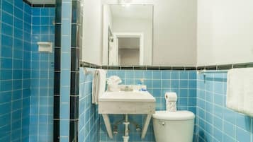 Een douche, een haardroger