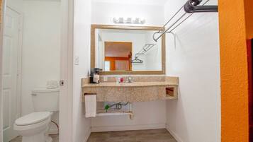 Shower, hair dryer