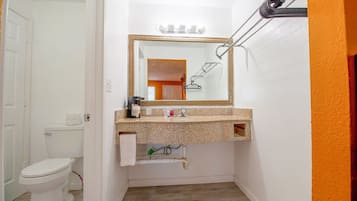 Shower, hair dryer