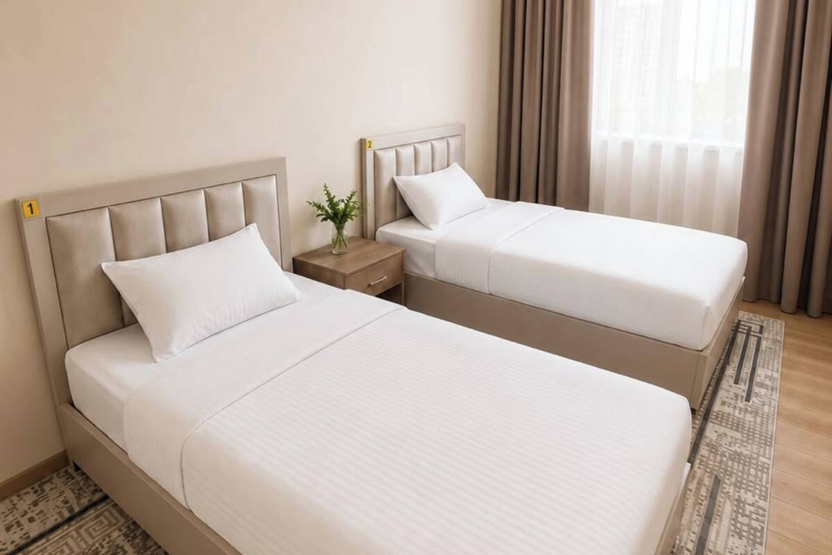 Basic Double or Twin Room, City View | Free WiFi