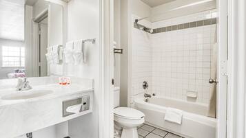 Shower, hair dryer