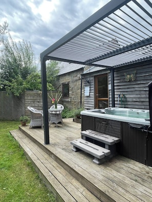 Ferienhaus, 2 Schlafzimmer, barrierefrei | Terrasse/Patio