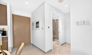 Premium Apartment, 1 Bedroom, Non Smoking | Living room - Swimmable lagoon 1BR pool view (Dubai)