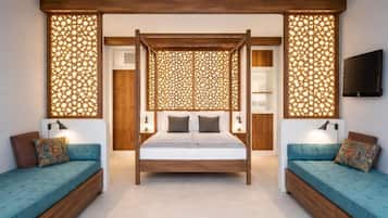 Deluxe Double Room, Balcony, Garden View | In-room safe, blackout drapes, WiFi (free)