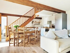 Fernseher, Kamin