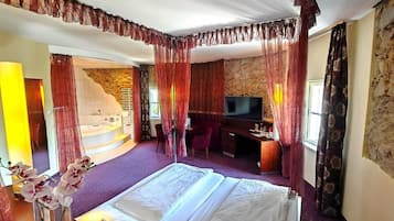Family Suite, City View | In-room safe, desk, blackout curtains, iron/ironing board
