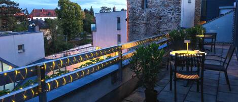 Vue depuis le balcon