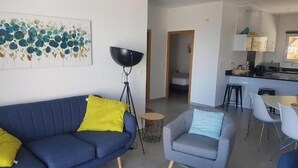 Living area - Lésia Residence: Lisa Apartment - Ocean View (Corbara)