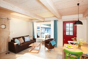Smart TV, fireplace - Apartment mit Strandkorb und Terrasse in Ückeritz (Seebad Ueckeritz)