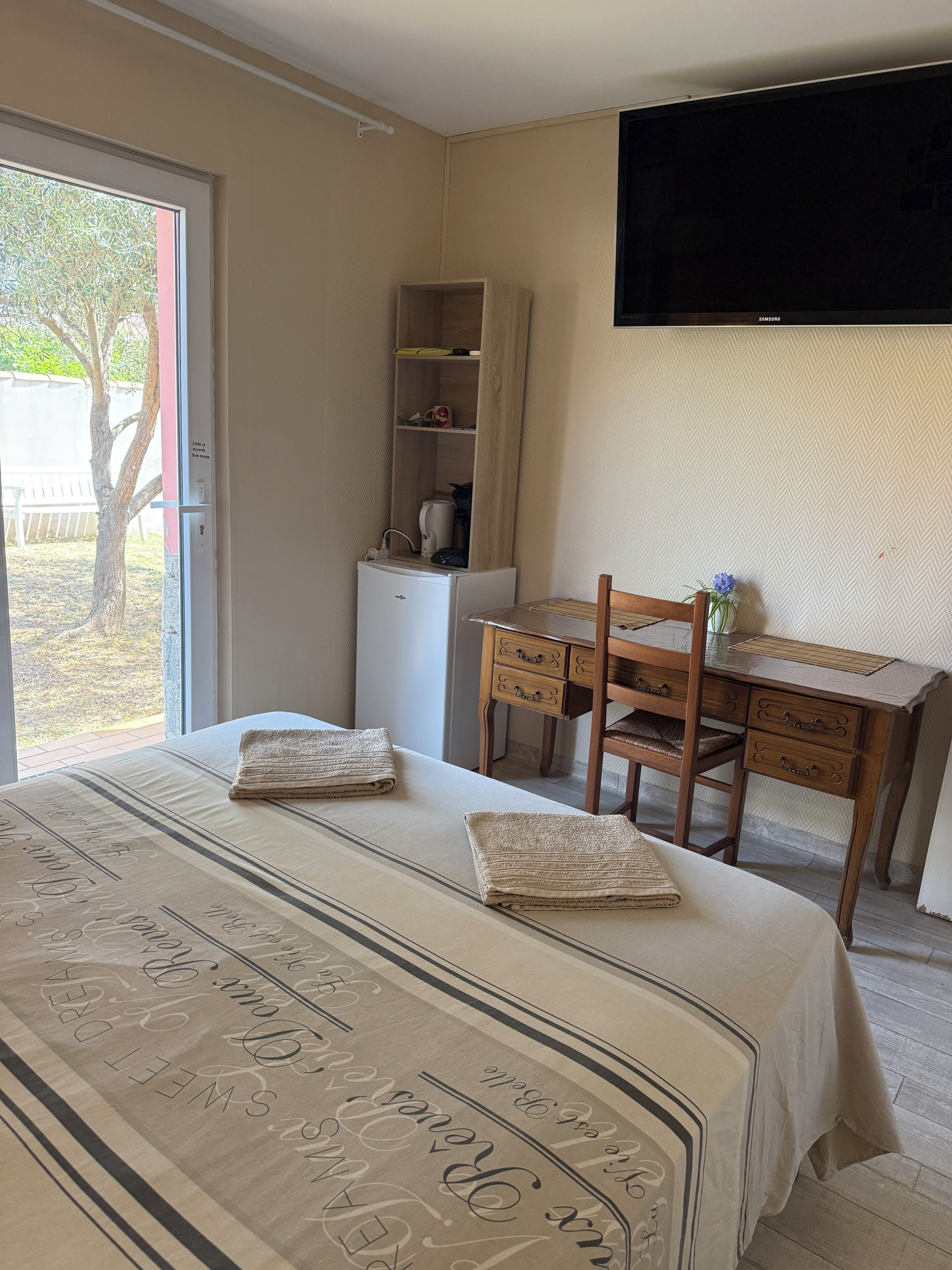 1 chambre, draps fournis