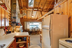 Interior - Dock Your Boat! Lakefront Lewiston Cabin (Lewiston)
