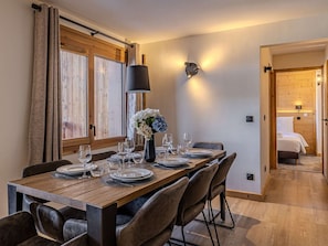 Dining - Spacious apartment, sauna, 6-8 guests (Belle Plagne)