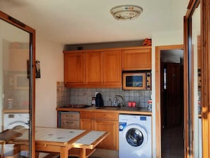 Fridge, microwave - Apartment with mountain view, pets welcome - 4 guests (Morillon Village)