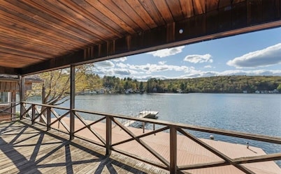 Waterfront House & Guest House Available in Winchester, CT!