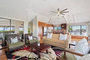 Smart TV, stereo - 4BR Poipu Home | Private Pool & Hot Tub in Kiahuna Golf Village (Poipu)