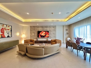 Premium Penthouse, 3 Bedrooms, City View | Interior - Riverrun Residence (Lagos)