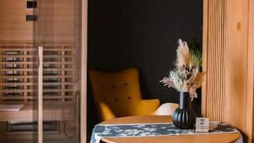 Superior-Apartment, Balkon, Seeblick | Innenbereich