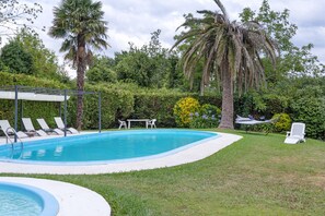Pool - Cozy Rustic Chalet with Pools, Wi-Fi, and Air Conditioning (Peiraio)