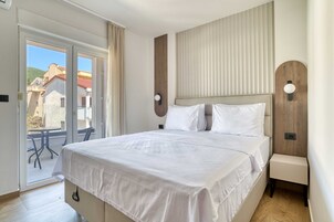 Deluxe-Studio, Balkon, Stadtblick