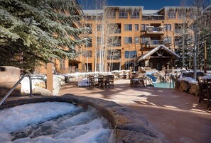 Terrace/patio - Steps to Gondola! Lux 2Bedroom/3Bath Condo in the Heart of River Run Village! (Dillon)
