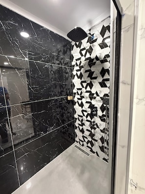 Bathroom - Deluxe Apart Daire, Balkon, Kısmi Deniz Manzaralı (Trabzon)