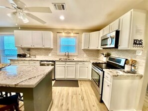 Coffee/tea maker, fridge, microwave, oven - Like Having Two Beach Houses in One! (Port O`Connor)